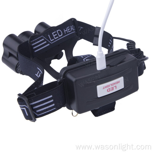 Intelligent Outdoor Light-Sensing Automatic USB Headlight